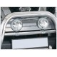 Soporte Faros para tubo de Ø70mm (2 unidades) - inox