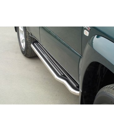 ESTRIBERAS PLATAFORMA INOX