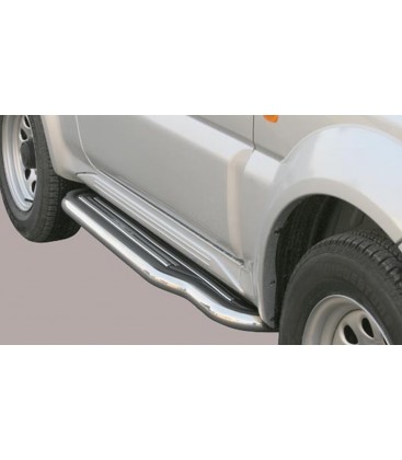 ESTRIBERAS PLATAFORMA INOX