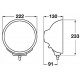 FARO HELLA LUMINATOR CHROMIUM