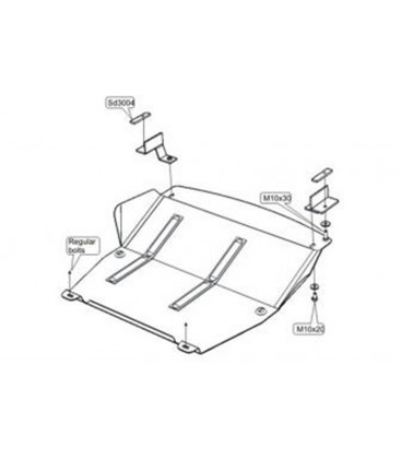 PLANCHAS-PROTECCION DE BAJOS SHERIFF