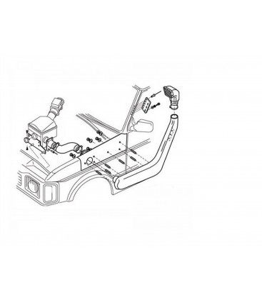 SNORKEL LAND ROVER DISCOVERY I