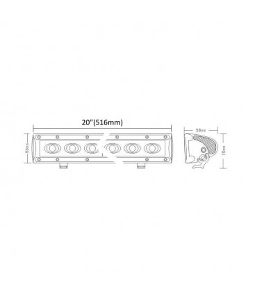 BARRA LED STRANDS