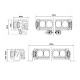 FARO LED LAZER TRIPLE R1000 elite