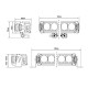 FARO LED LAZER TRIPLE R16 ELITE
