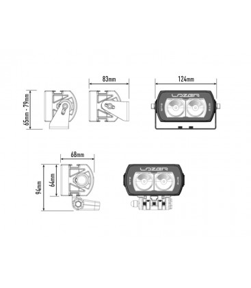 FARO LED LAZER ST2 EVOLUTION