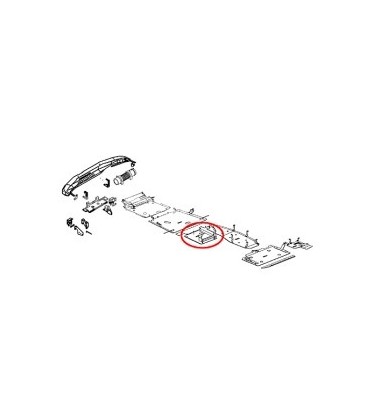 Patin trasero (3 puertas diesel) (Serie AS)