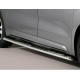 ESTRIBERAS EN TUBO INOX OVAL