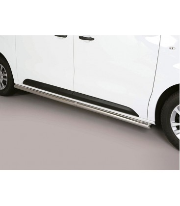 ESTRIBERAS EN TUBO INOX 