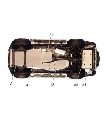 Protector frontal 3p y 5p (gasolina) (Serie ASFIR) (Automático)