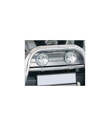 Soporte Faros para tubo de Ø76mm (2 unidades) - inox
