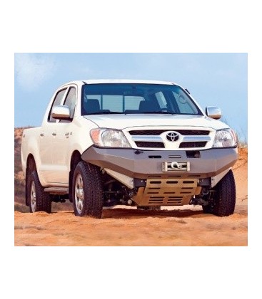 Defensa integral inox reforzada tipo africana 76+55mm. (Bull Face) 