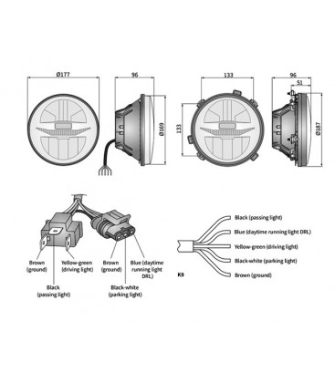 FAROS AUXILIARES WESEM