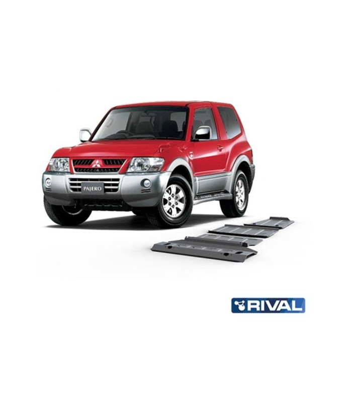 Planchas RIVAL , protector de Mitsubishi Montero V60