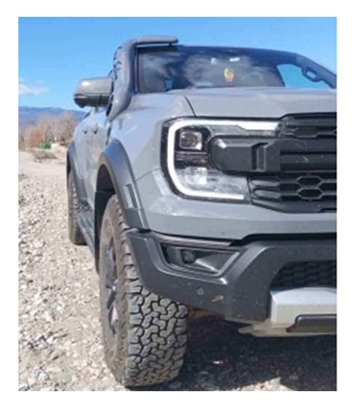 Snorkel aerodinamico de diseño Roca Silva  de Pick up Ford Ranger T9