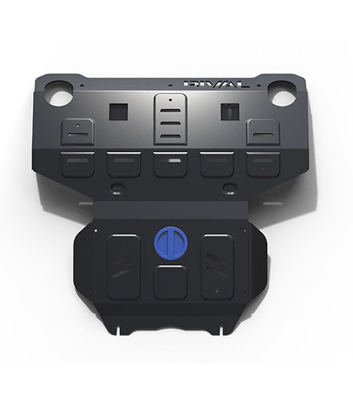 Planchas de proteccion de acero para carter  RIVAL  de Toyota Hilux