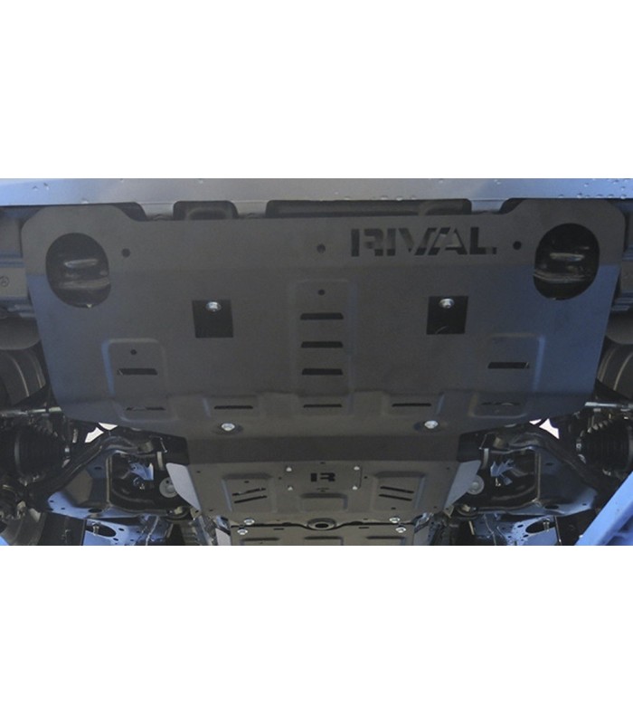 Planchas de proteccion de acero para carter  RIVAL  de Toyota Hilux