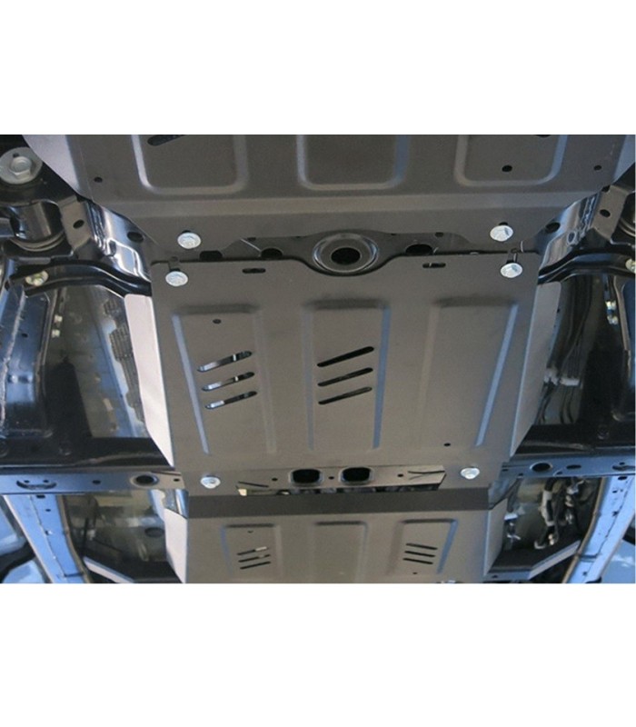 Planchas de proteccion de acero para caja cambios  RIVAL  de Toyota Hilux