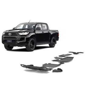 Kit  6 Planchas de proteccion  de acero   RIVAL  de Toyota Hilux