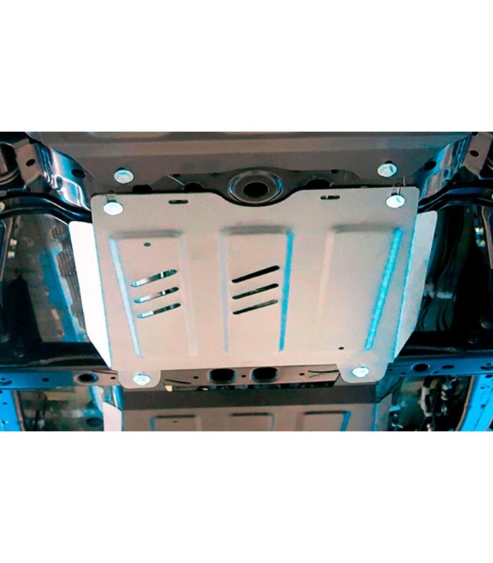 Planchas de proteccion de aluminio 6mm para caja cambios RIVAL  de Toyota Hilux
