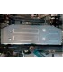 Planchas de proteccion de aluminio 6mm para deposito RIVAL  de Toyota Hilux