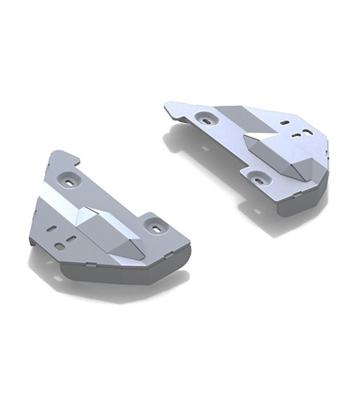 Planchas de proteccion de aluminio 4mm para brazos de suspension RIVAL  de Toyota Hilux