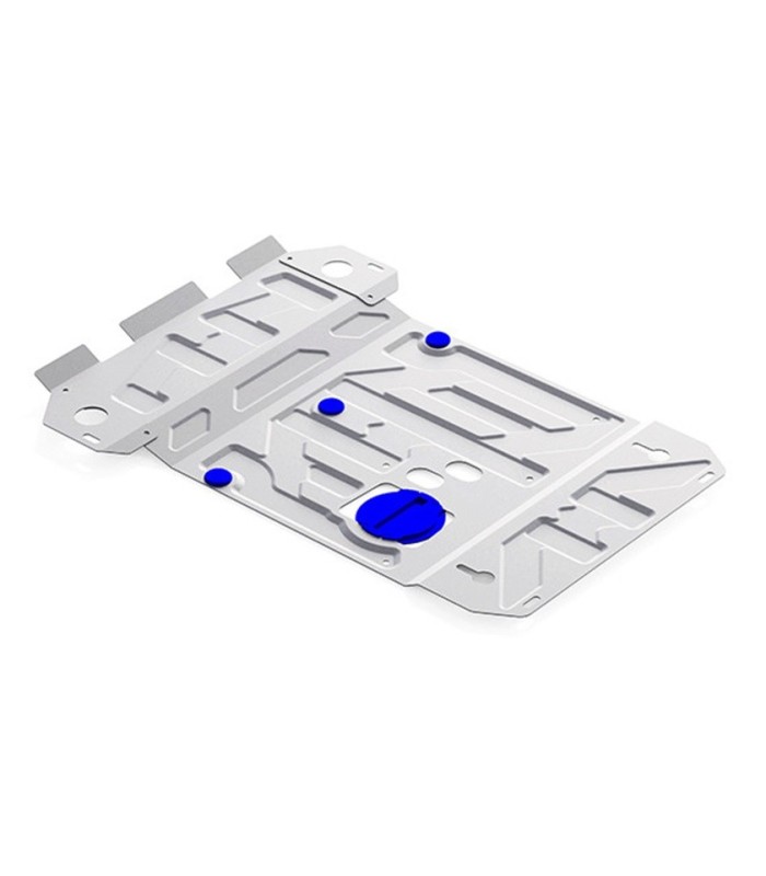 Planchas de proteccion de aluminio 4mm para carter  RIVAL  de Suzuki Grand Vitara