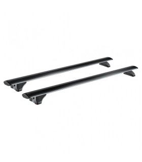 barras de techo Cruz Airo negras para citroen berlingo y Peugeot Rifter