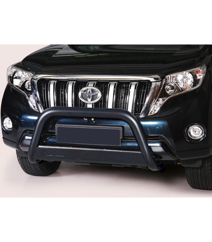 Defensa delantera negra homologada CEE de Toyota Land Cruiser 150 y 155
