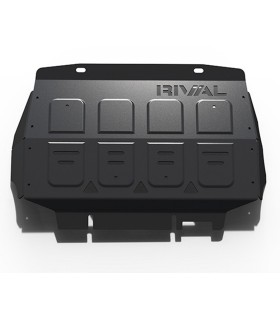 Planchas RIVAL de proteccion protector frontal en acero de 3mm de Ford Ranger
