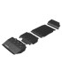 Planchas RIVAL de proteccion protector de acero 3mm  de Ford Ranger