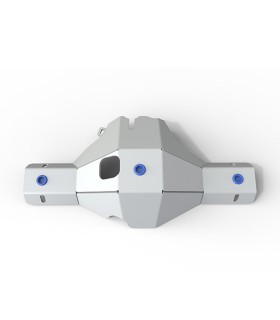 Planchas RIVAL de proteccion protector diferencial en aluminio de 6mm de Ford Ranger