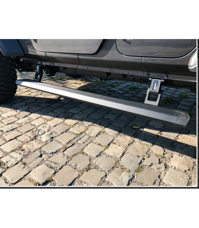 Juego de estriberas laterales para todo terreno Jeep Wrangler JL