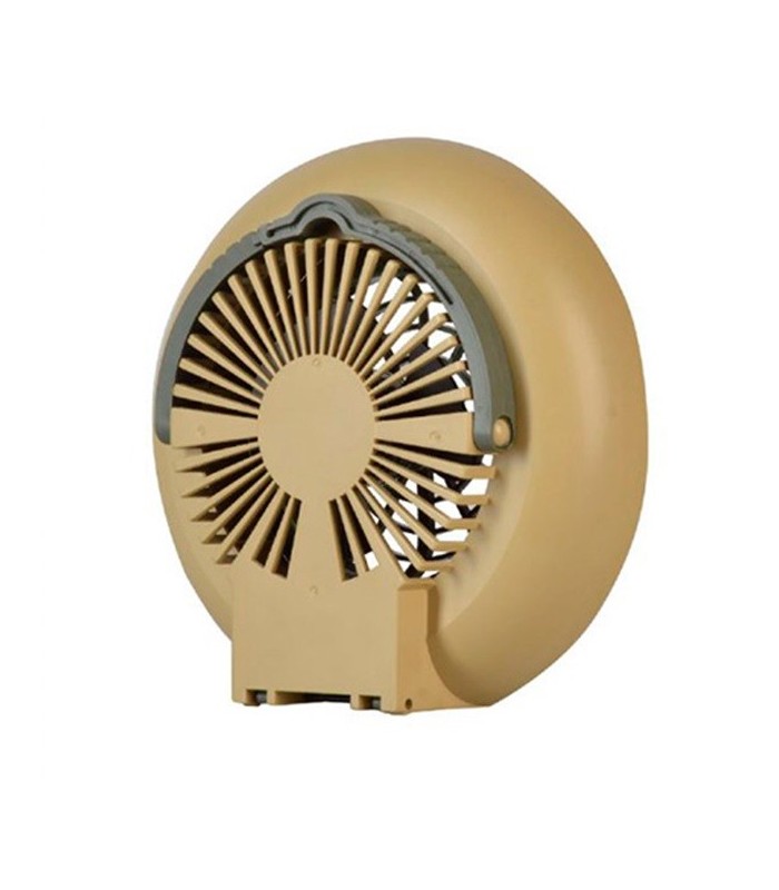 Ventilador portátil con luz anti-mosquitos, linterna y powerbank USB