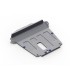 Planchas de proteccion de aluminio 3mm de carter  RIVAL  de Dacia Duster
