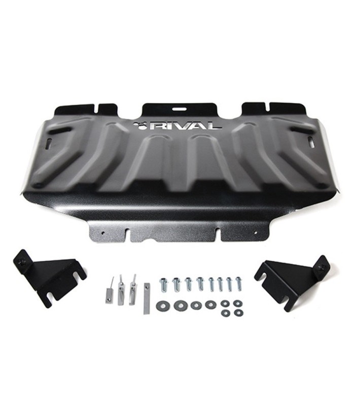 Planchas de protector de acero 3mm de  radiador RIVAL  para Nissan Navara Np300