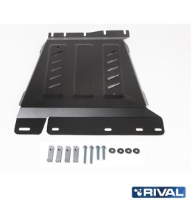 Planchas de protector de acero 3mm de caja cambios RIVAL  para Nissan Navara Np300