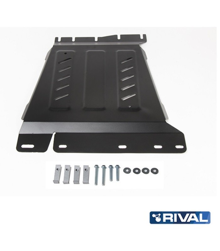 Planchas de protector de acero 3mm de caja cambios RIVAL  para Nissan Navara Np300