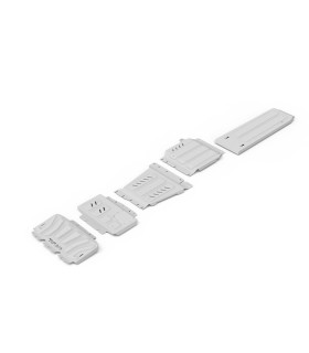 Plancha de protectores de aluminio 4mm RIVAL  para Nissan Navara Np300