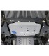 Planchas de protector de aluminio de 6mm de  carter RIVAL  para Nissan Navara Np300 y Mercedes X