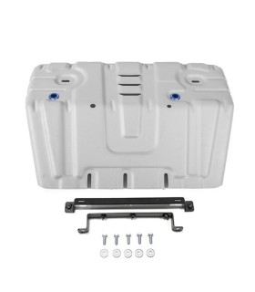 Plancha de proteccion frontal de aluminio RIVAL  de Toyota Land Cruiser 150