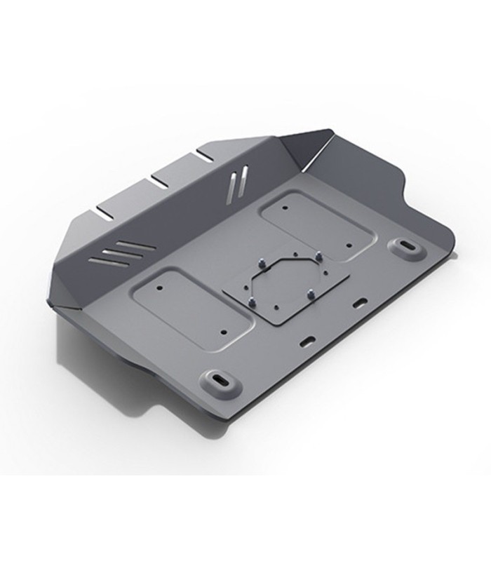 Plancha de proteccion frontal carter en aluminio RIVAL  de Toyota Land Cruiser 150