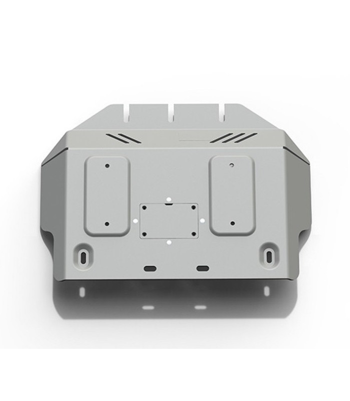 Plancha de proteccion frontal carter en aluminio RIVAL  de Toyota Land Cruiser 150