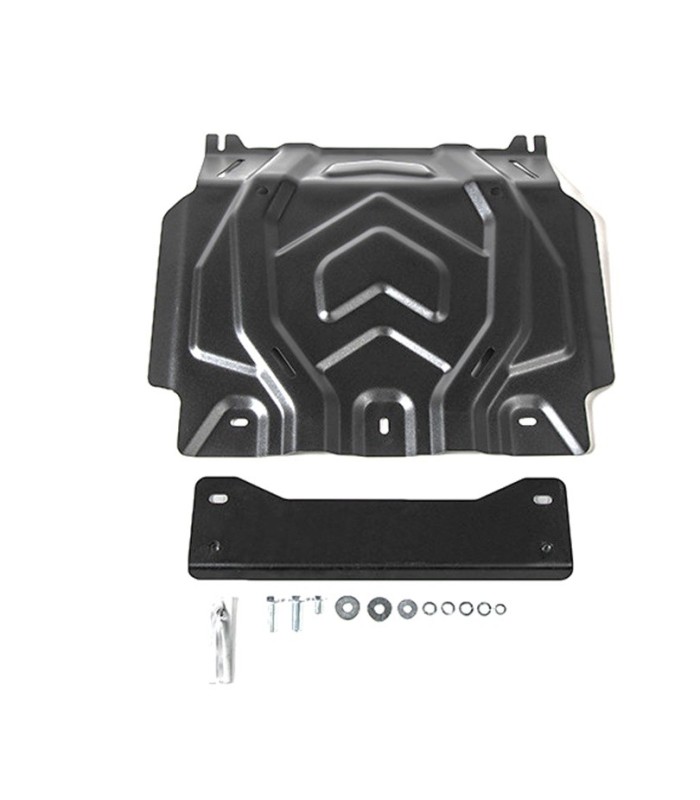 Planchas - protector carter de acero  RIVAL para Mitsubishi L200