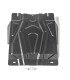 Planchas - protector caja cambio de acero  RIVAL para Mitsubishi L200