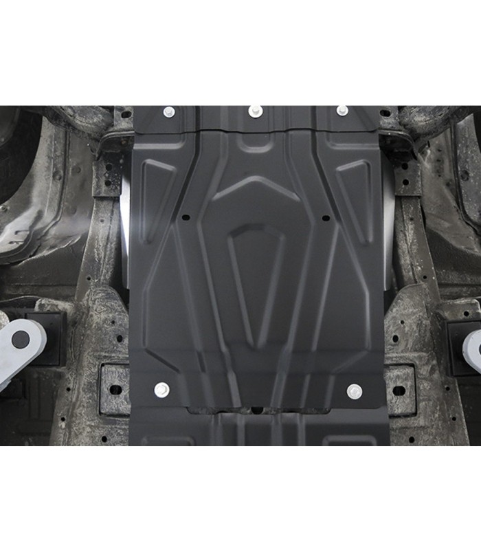 Planchas - protector caja cambio de acero  RIVAL para Mitsubishi L200
