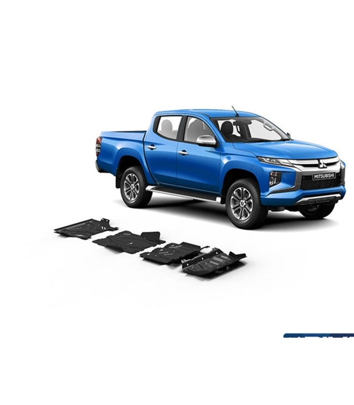 Planchas - protectores  de acero  RIVAL para Mitsubishi L200