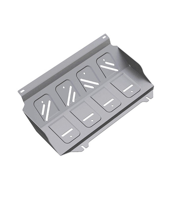 Planchas - protector frontal de aluminio de 4mm  RIVAL para Mitsubishi L200 triton