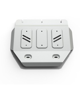 Planchas - protector caja transfer de aluminio de 4mm  RIVAL para Mitsubishi L200 Triton