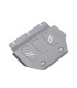 Planchas - protector caja transfer de aluminio de 4mm  RIVAL para Mitsubishi L200 Triton